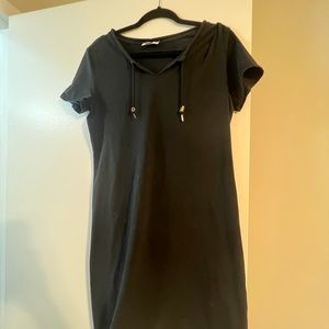 Calvin Klein dress v cut with staring c and k bead on strings